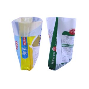 Laminated PP Woven Fertilizer Packaging Bags 25 Kg Double Stitching