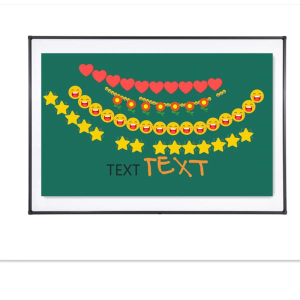 90 inch IR Interactive Whiteboard Finger/pen writing Projection board For Classroom/office