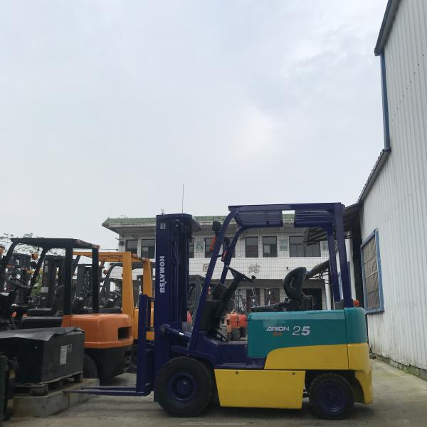 Electric Forklift with 2500 kg Weight and Excellent Performance Original Komatsu 25