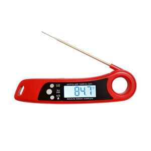 IP67 Instant Read Digital Food Thermometer Automatic Screen Rotation 180