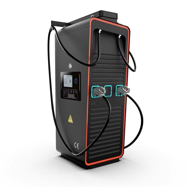 Commercial Floor Mounted 40KW EV Charger CCS2 For Electric Car
