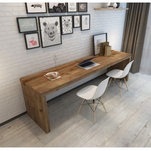 Modern Design Solid Wood Computer Desk and Conference Table for Collaborative