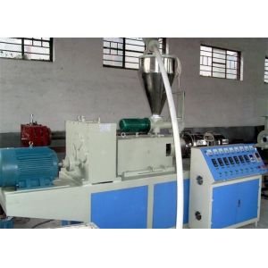 China Plastic Extrusion Process Plastic Extrusion Line With Single Screw Extruder on sale