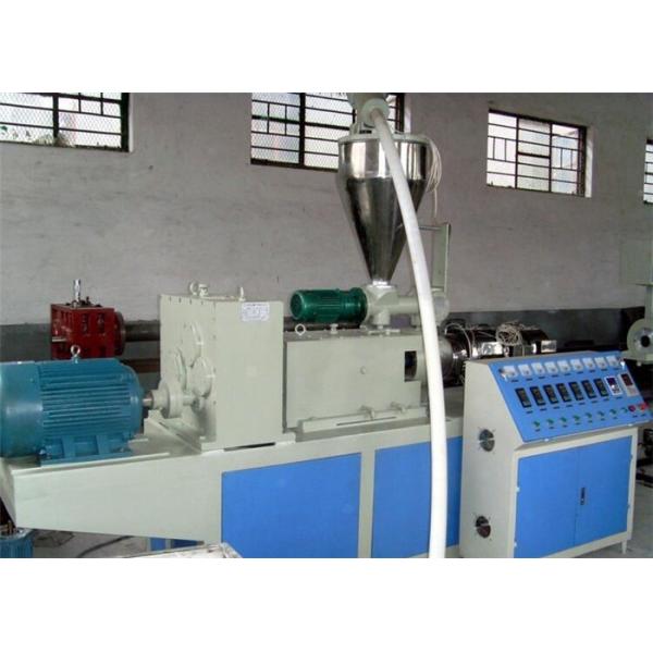 Buy Plastic Extrusion Process Plastic Extrusion Line With Single Screw Extruder at wholesale prices