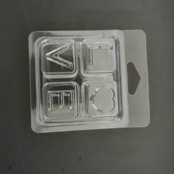 Different Shape Wax Clamshell Packaging Clear Blister Wax Melt Clamshells Packaging