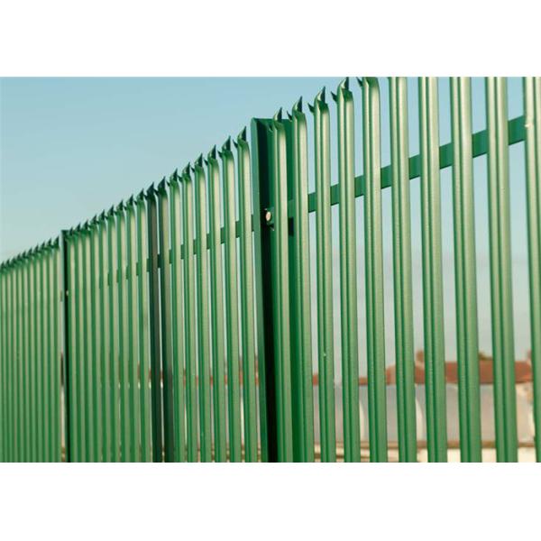W Section Black European Type Palisade Wire Mesh Fence