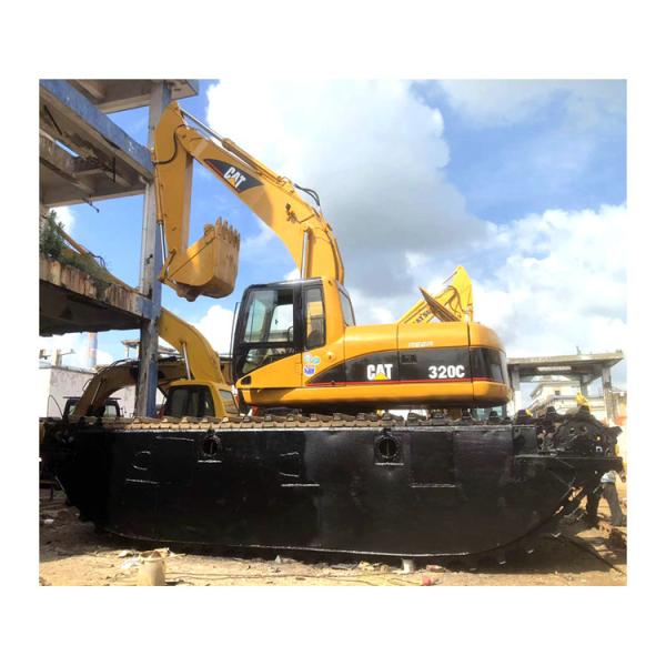 Buy 21115 KG Operating Weight Used Caterpillar Cat 320C Amphibious Excavator at Affordable at wholesale prices