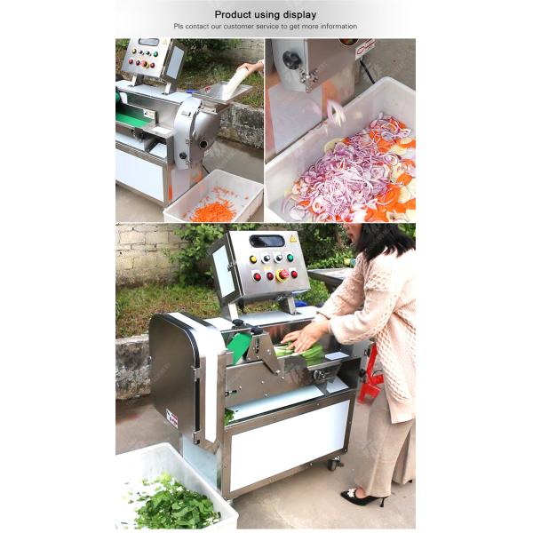 Double head vegetable cutting machine Onions Saiko persimmon papaya Potato Carrot okra Greens Lettuce Cao Xin Baby Cabbage Chinese Cabbage Cabbage