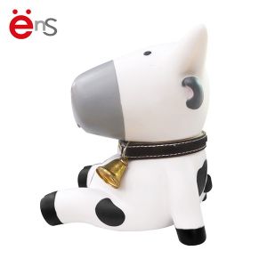PVC Cow Plastic Piggy Bank Toy Lovely For Money Saving OEM ODM