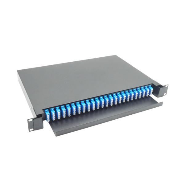 24 Ports Fiber Optic Patch Panel
