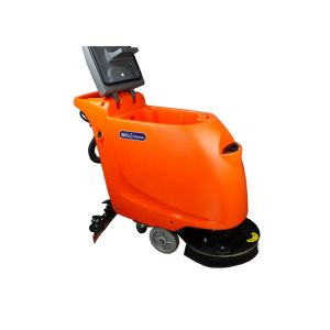 Automatic Walk Behind Floor Cleaners , Rotary Hardwood Floor Scrubber