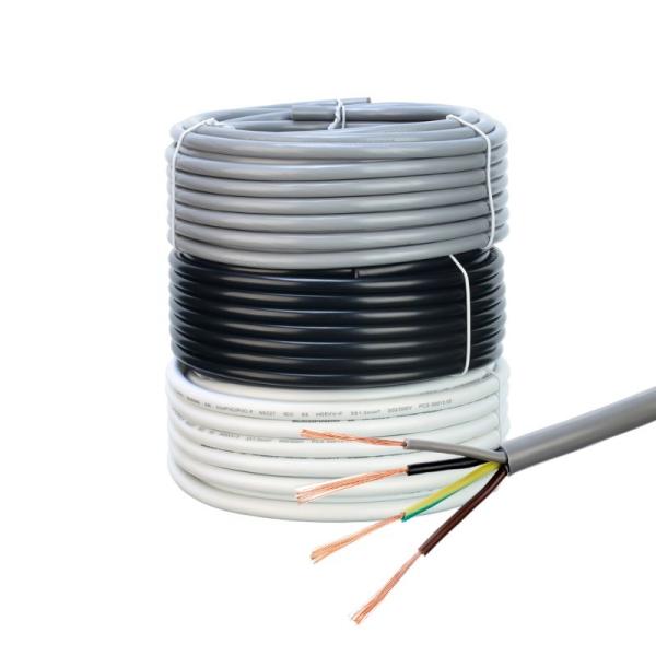 Multi Meter Wire in PVC Insulation Power Cable 2/3/4 Cords Rvv Flat Flexible