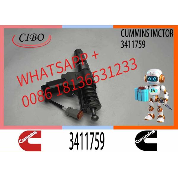 Common Rail Fuel Injector 4307795 3411767 3411759 3411381 For Cummins QSN14 N14 Engine