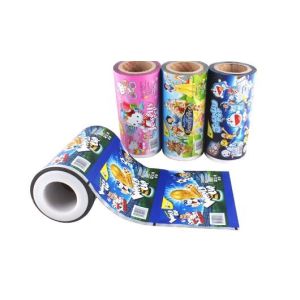 laminated plastic printing food grade flexible packaging film roll