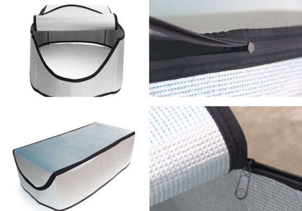 Moisture Proof Attic Insulator Cover , Thermal Barrier Attic Hatch Cover