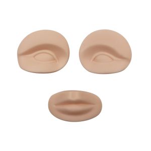 China Permanent Makeup Rubber Fake Tattoo Practice Skins Dermis Lips on sale
