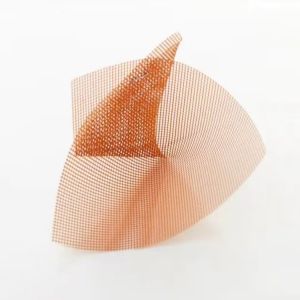 Fibreglass Casting Strainer Woven Wire Mesh Filter Screen Cap with Customizable