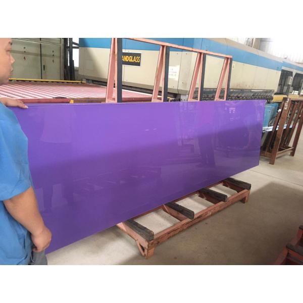 8mm Color Back Painted Tempered Glass for Backsplash for Kitchen