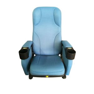 Professional Commercial Theater Seating Folding Type Customized Center Distance