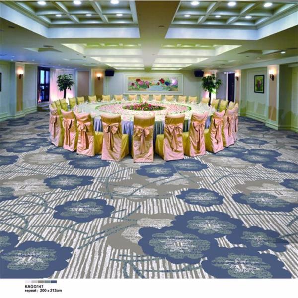 Axminster Banquet Hall Carpet 80% Wool 20% Nylon Antistatic Feature