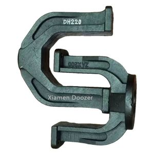 PC200-5 Excavator Parts Recoil Yoke Track Group Frontal Idler Guide Wheel U-Tape