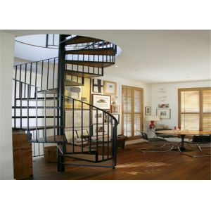 DIY Installation Custom Spiral Staircase , Uk Style Stair Kits Indoor