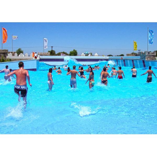 Excited Water Park Surfing Wave Pool , Wave Height 0.3 ~ 1.0m