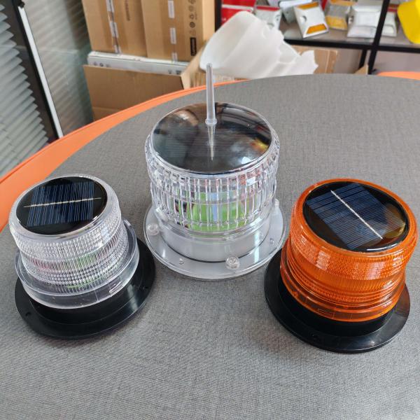 Traffic Solar Led Boat Marine Navigation Warning Flashing Light