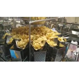 10 Head Weigher 420mm Automatic Food Packing Machine