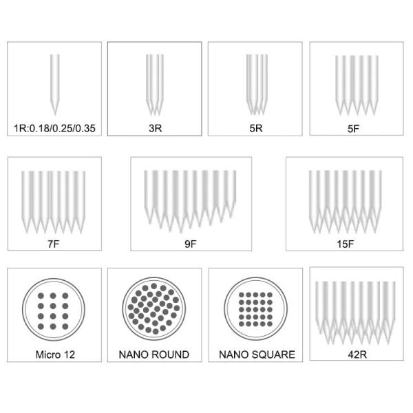 Blue Li - Battery Tattoo Machine Pen For Trainning School microblading machine gun