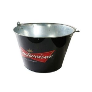 DADI Graphic Design 5L Tinplate Ice Bucket Cooler Tub Galvanized Wine Bucket for