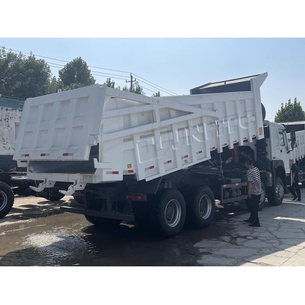 HOWO 8X4 Euro2 Heavy Duty Dump Truck Special Cargo Box 380hp Tipper Truck