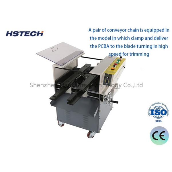 AC380V 8/10inch Blade 3600rpm Automatic PCB Lead Cutting Machine for Max 250mm