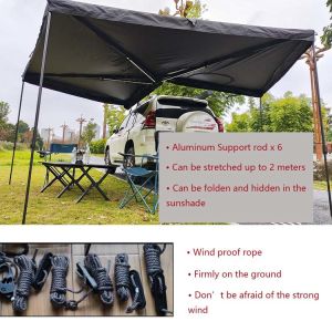 4WD Overland 270 Degree Vehicle Awning 270 Degree Awning Tent