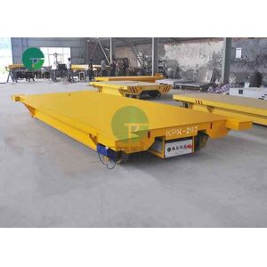 Customized electrical forging factory load rail transfer cart