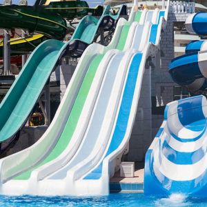 New Design Customized Water Park Equipment Adult Fiberglass Pool Slides