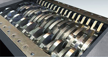 Industrial Dual Shaft Shredder Machine Metal/Tire/Plastic Hydraulic System Shredding Crusher Machine