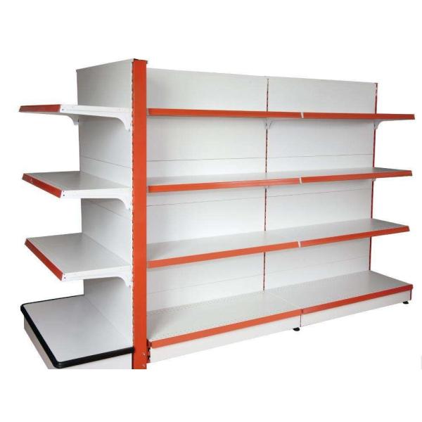 Buy OEM Light Duty Supermarket Display Shelving Power Coating at wholesale prices