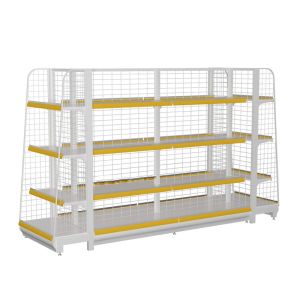 Adjustable Modern Supermarket Shelf Rack 80kg/ Layer