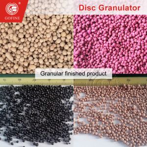 Disc Granulator Fertilizer Machine 1-2T/H with PLC Control System