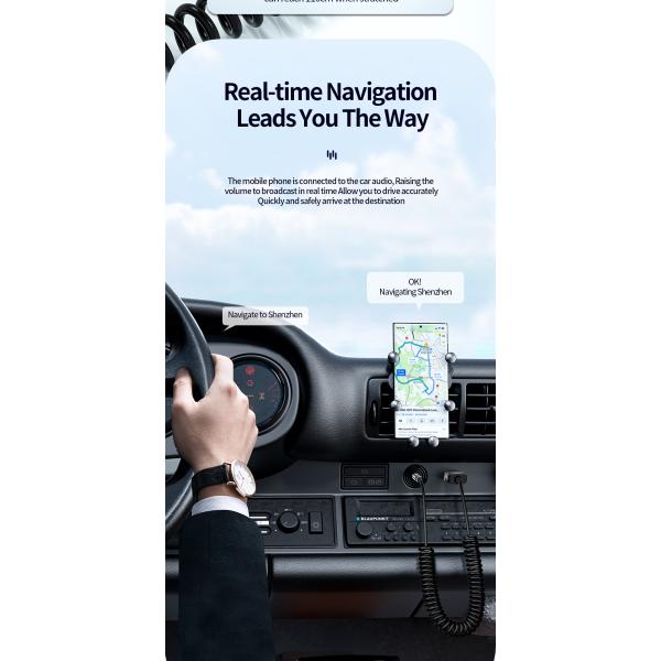 Aux Bluetooth Audio Receiver with 3.5mm Audio Cable 3.5mm Aux Audio Converter 3.5mm Jack