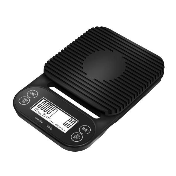 CE ROHS FCC Certified Kitchen Scale Accurate Food Diet Weighing 5kg 10kg Stainless Steel Balance Scale with Scale Tray