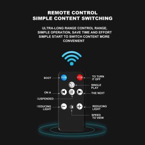 OEM 2024 60cm 4 Blades 3D Hologram Display Fan for High Brightness Holographic
