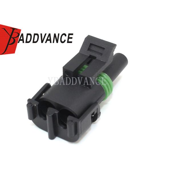 2 Way Female Weather Pack Connector 2 Pin Sealed Connector Plug 12015792