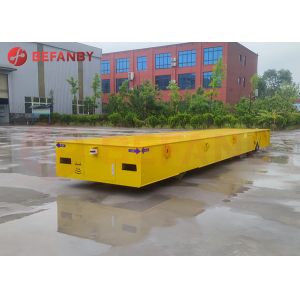 Battery Omnidirectional Trackless Transfer Cart Platform 150t