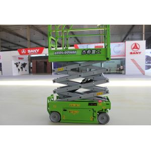 Small 6m self propelled work platform lift with 230kg capacity