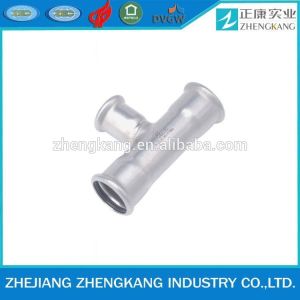 China M SITAC Inox Press Fittings Galvanized Fast Assembly Household Pipeline Use on sale