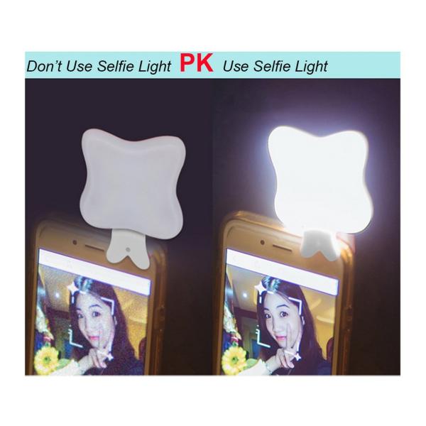 NEW Design 3 IN1 Selfie Flash + Mobile Charging + Night Light GK-LD05