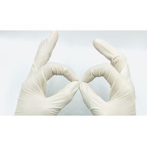 9" Disposable Latex Powdered Medical Examination Gloves 100pcs/Box
