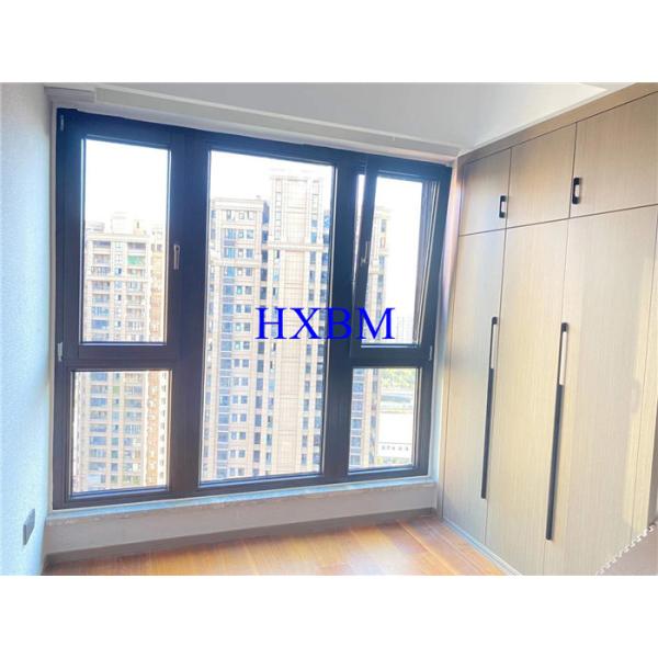 Buy Powder Coating 5mm Glass Aluminum Casement Windows ISO9001 at wholesale prices